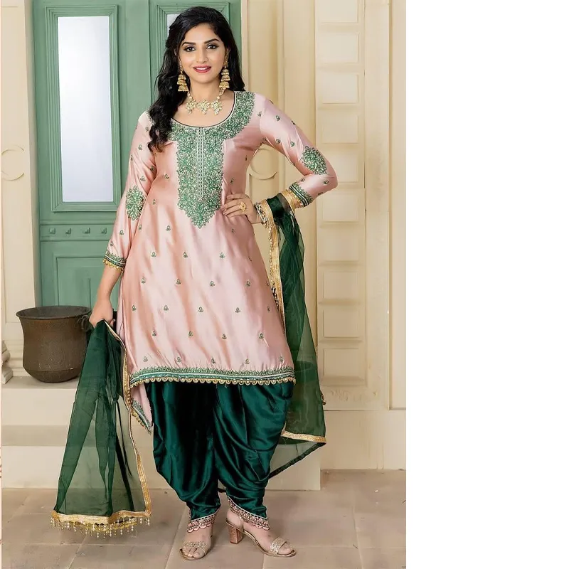 Dhoti Style Salwar Kameez